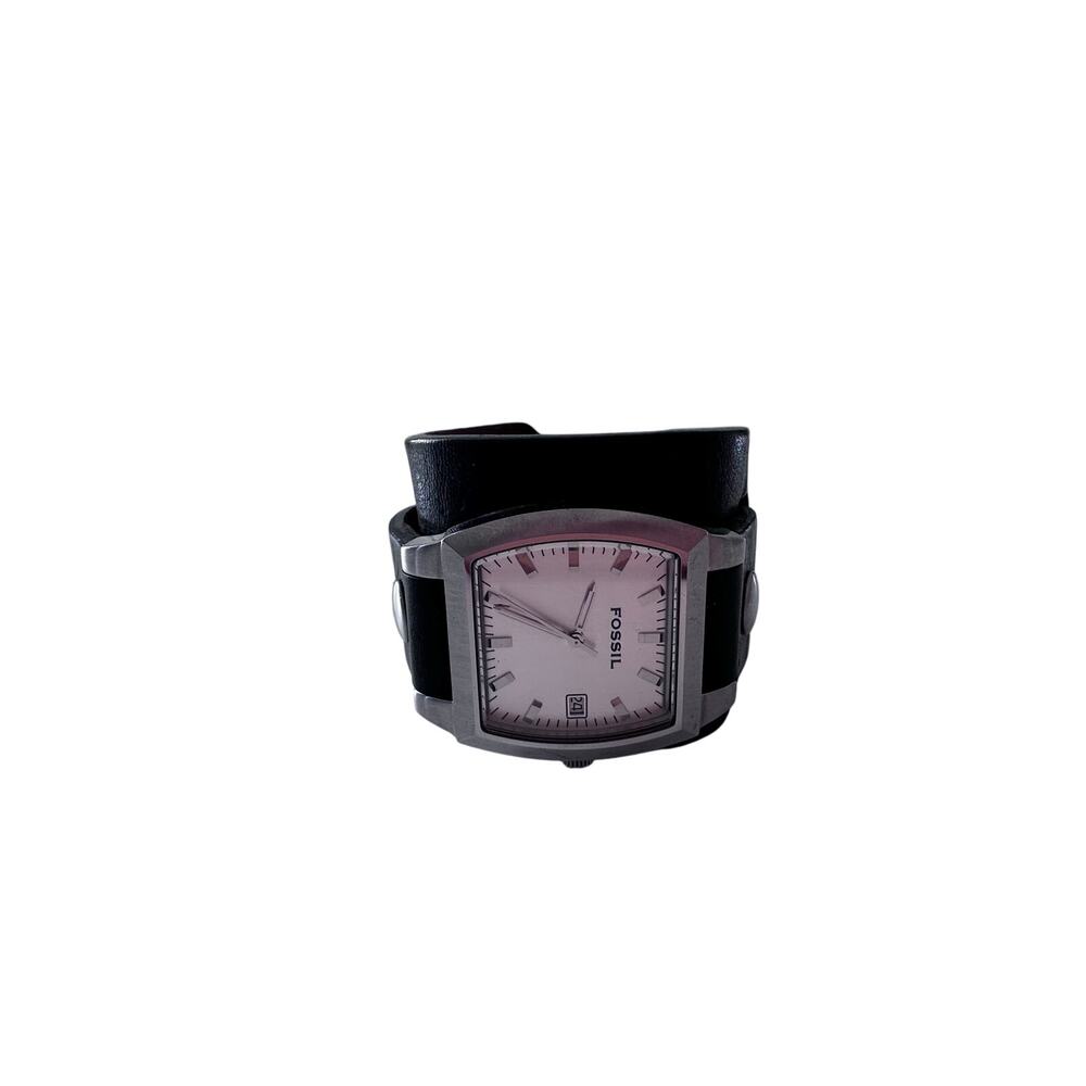 Fossil JR-8136 Stainless Steel Leather Watch - Picture 2 of 8